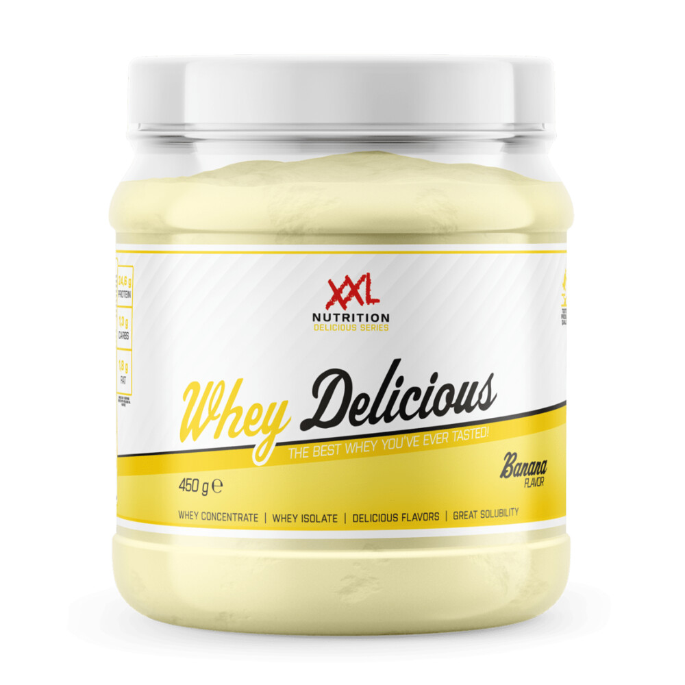 XXL Nutrition Whey Delicious Banaan 450 gr