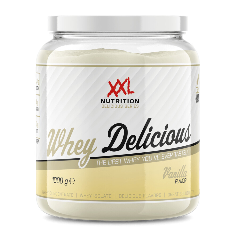 XXL Nutrition Whey Delicious Vanille 450 gr