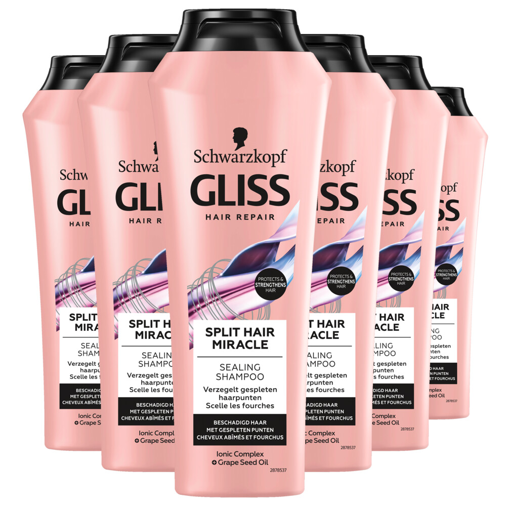 6x Gliss Split End Shampoo 250 ml