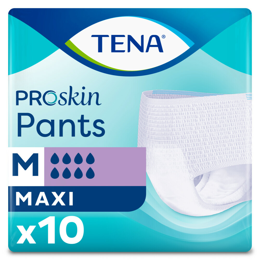 4x TENA Pants Maxi ProSkin Medium 10 stuks