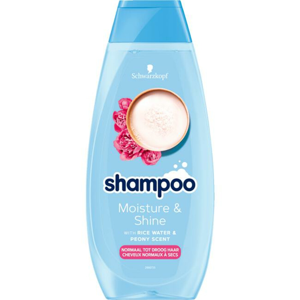 5x Schwarzkopf Moisture&Shine Shampoo 400 ml