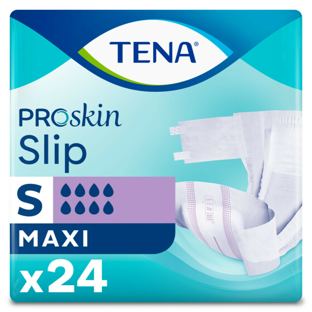 3x TENA ProSkin Slip Maxi Small 24 stuks