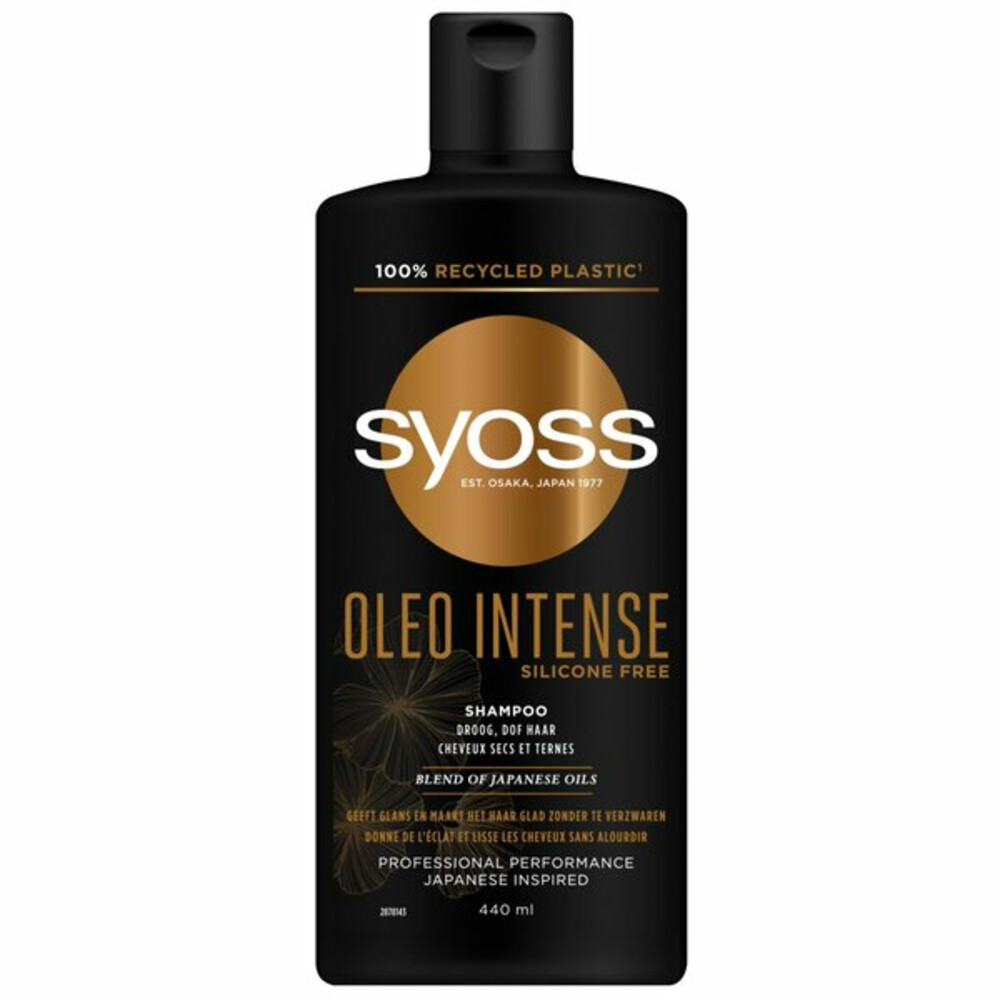 3x Syoss Oleo Intense Shampoo 440 ml