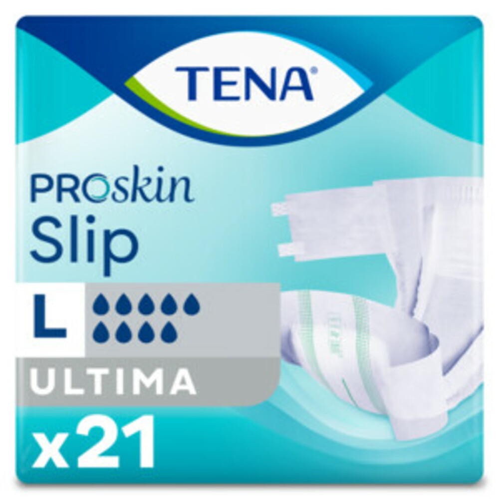 3x TENA ProSkin Slip Ultima Large 21 stuks