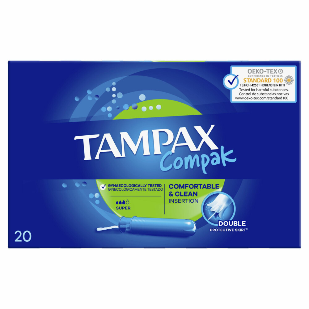 Tampax Tampons Compak Super 20 stuks