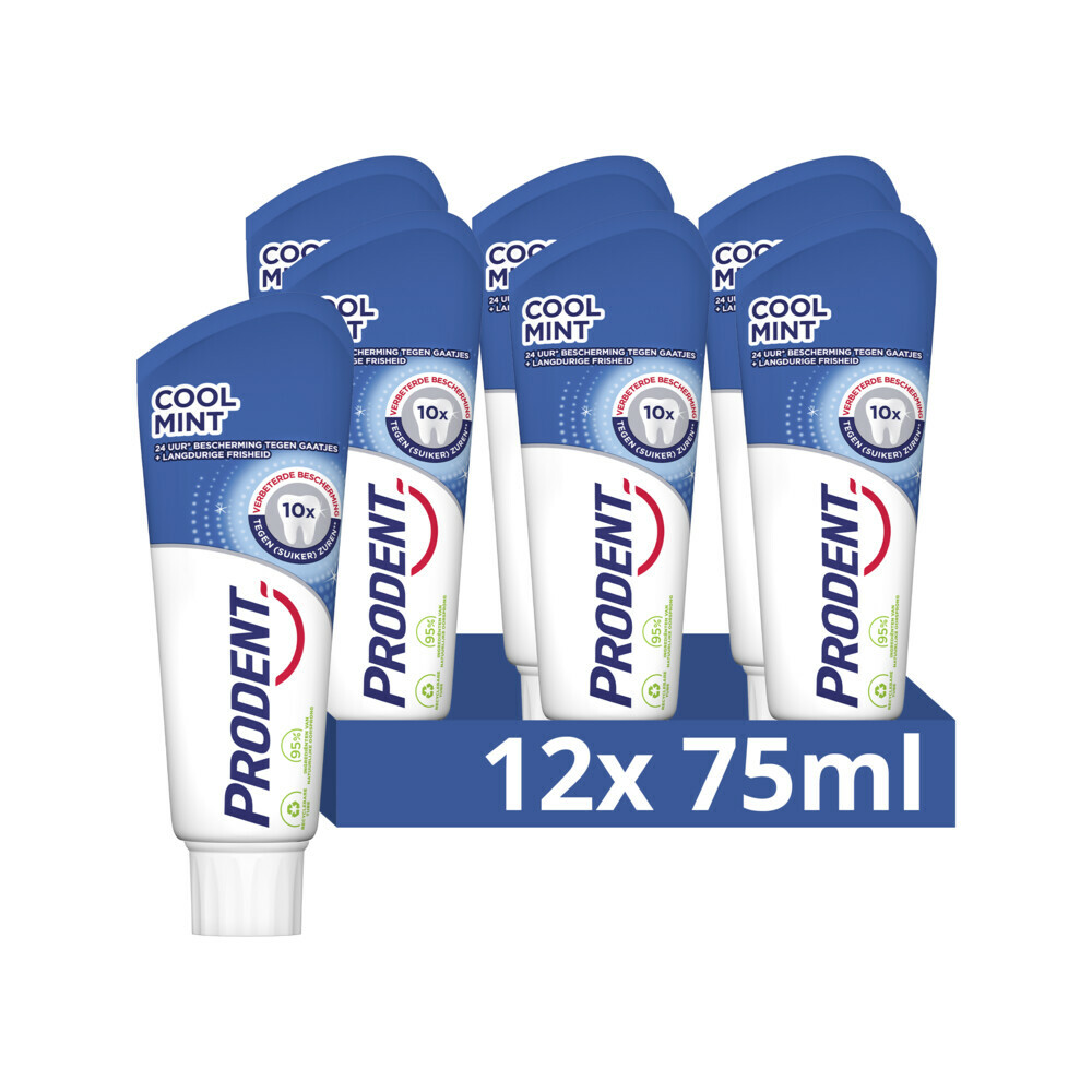 12x Prodent Tandpasta Coolmint 75 ml