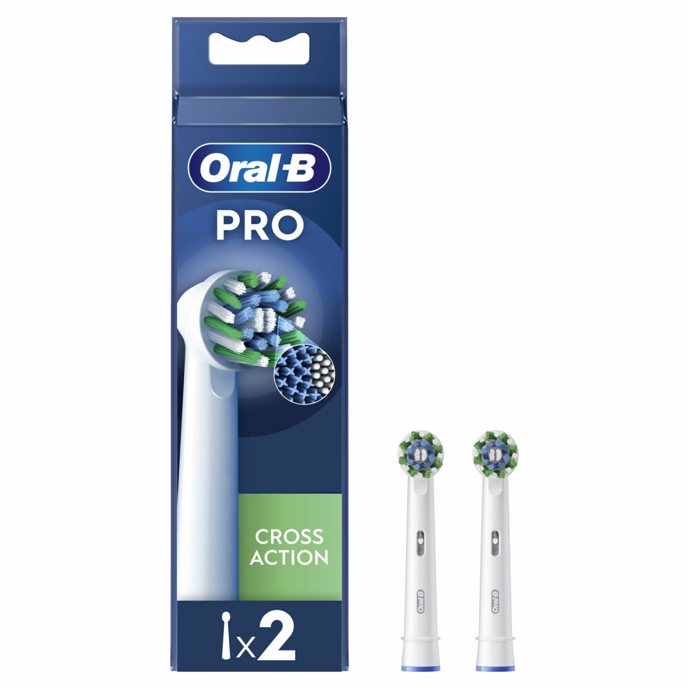 Oral-B Opzetborstels Pro Cross Action 2 stuks
