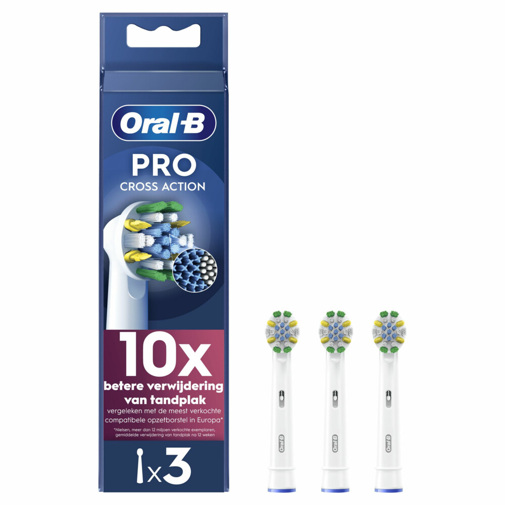 6x Oral-B Opzetborstels Pro Floss Action 3 stuks