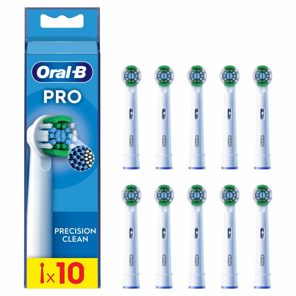 4x Oral-B Opzetborstels Pro Precision Clean 10 stuks met grote korting