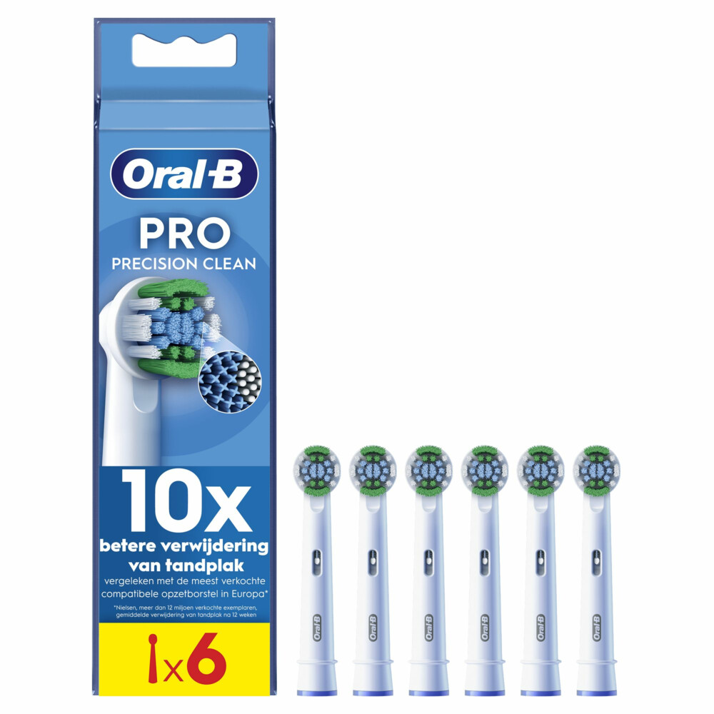 6x Oral-B Opzetborstels Pro Precision Clean 6 stuks