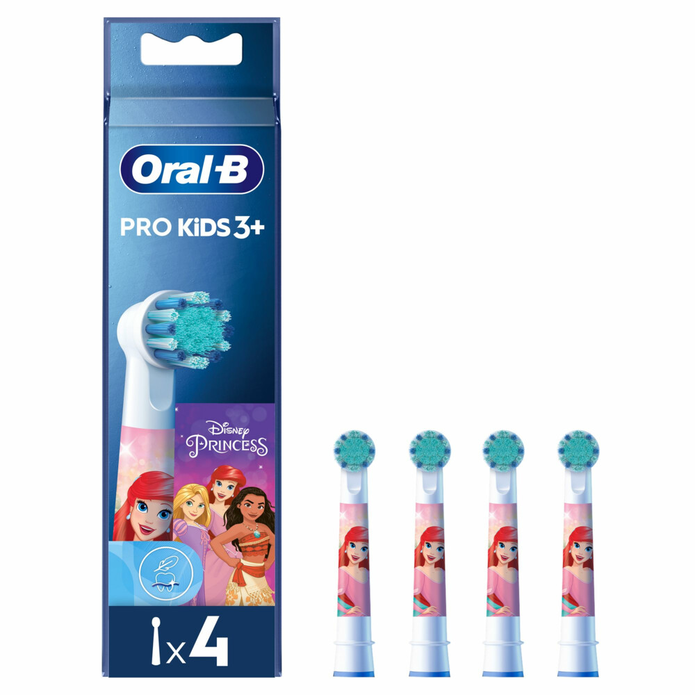 6x Oral-B Opzetborstels Kids Cars / Princes 4 stuks