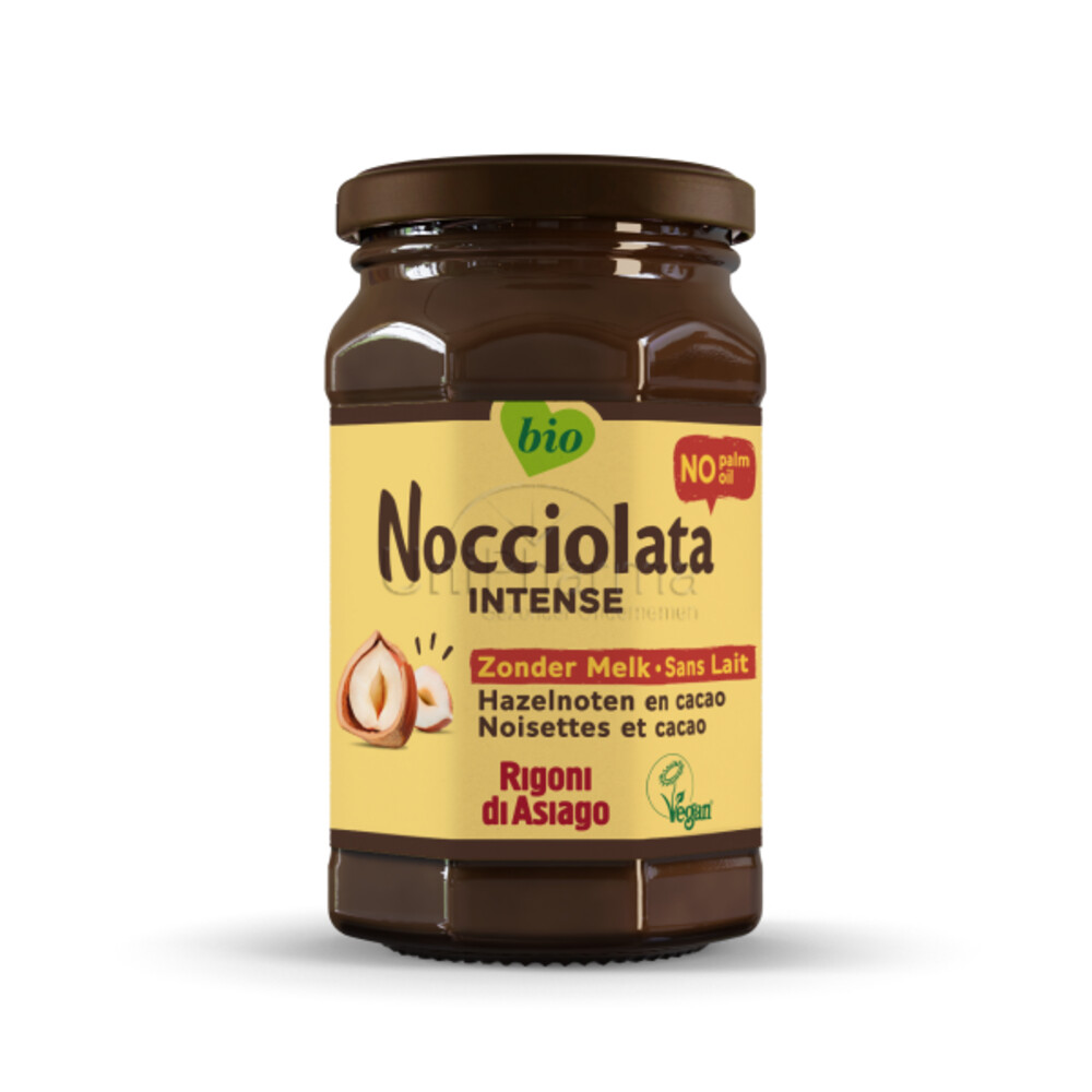 6x Nocciolata Cacao- en Hazelnootpasta Melkvrij 250 gr