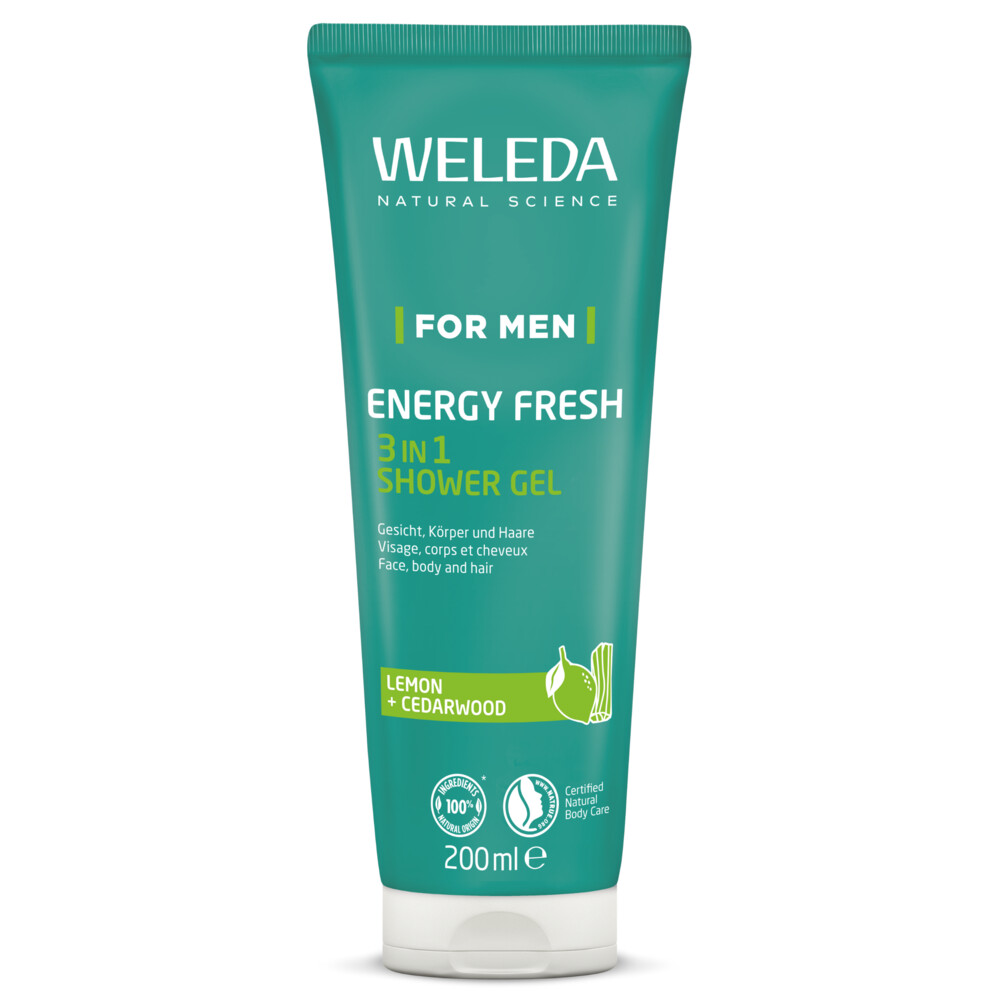 WELEDA Men 3-in1 Douchegel 200 ml