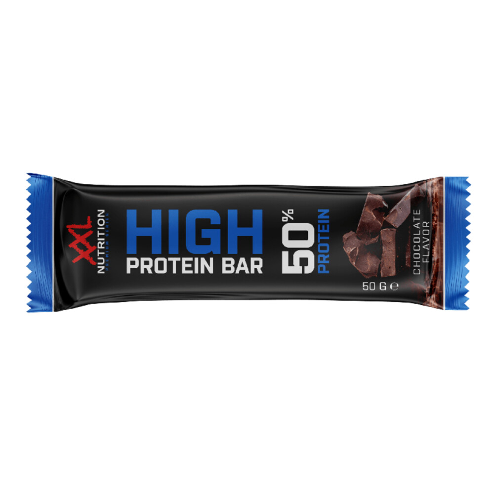 20x XXL Nutrition High Proteïne Bar 2.0 Chocolade 50 gr