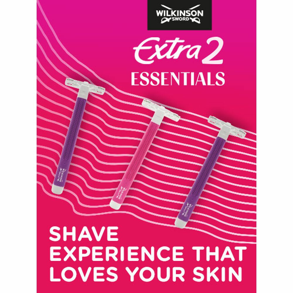 1+1 gratis: Wilkinson Vrouwen Wegwerpscheermesjes Extra 2 Beauty 15 stuks, foto 3