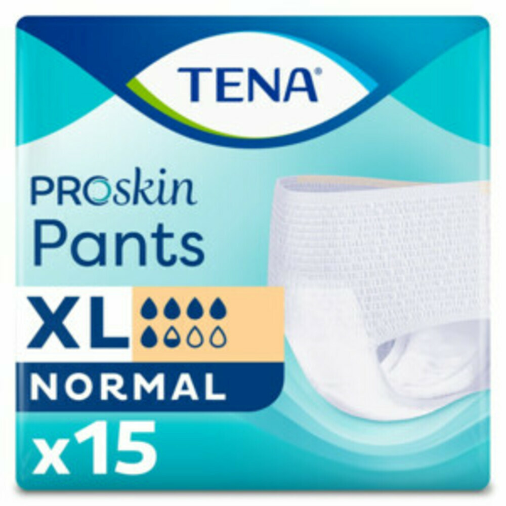 6x TENA ProSkin Pants Normal Extra Large 15 stuks