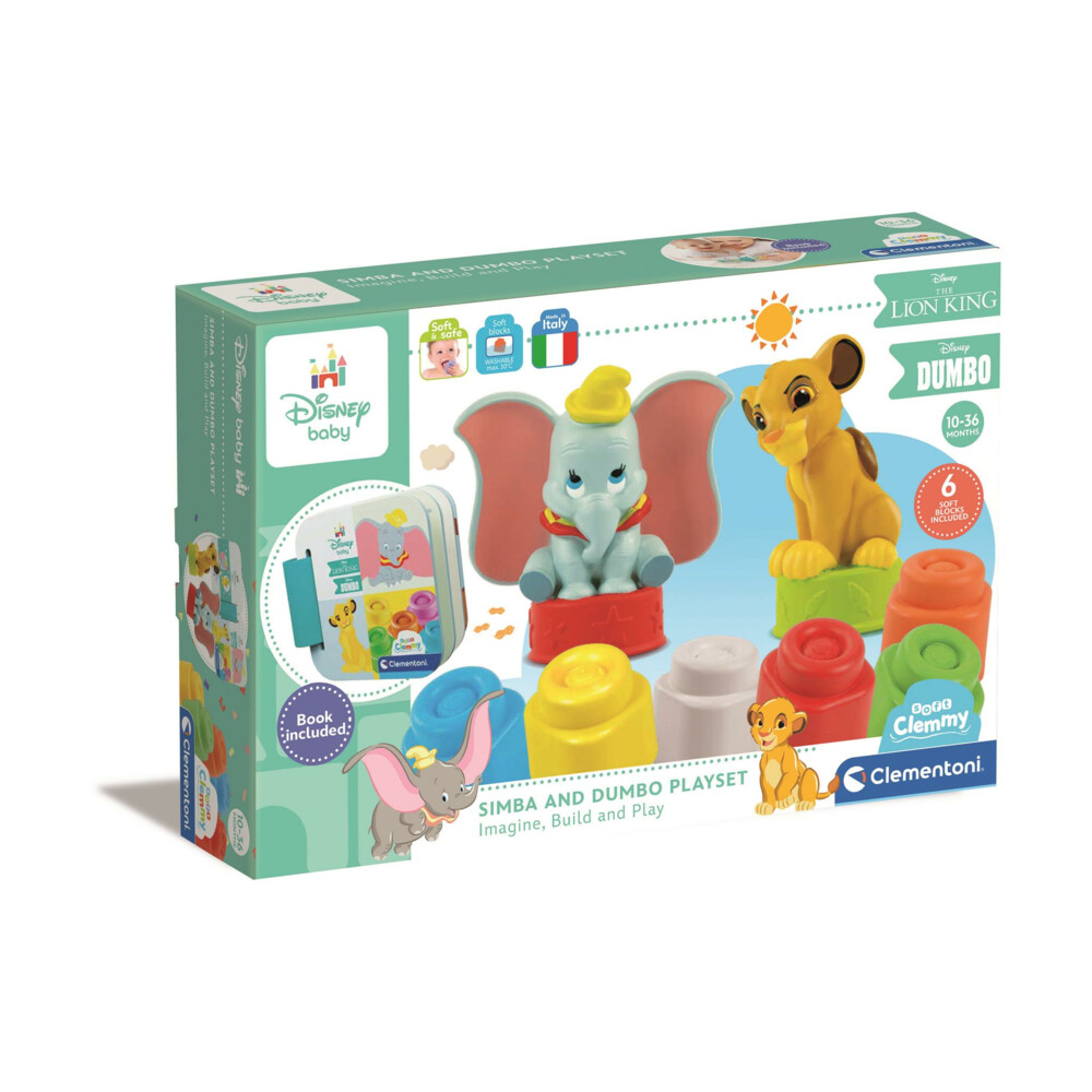Clementoni Simba And Dumbo Clemmy Speelset | Plein.nl