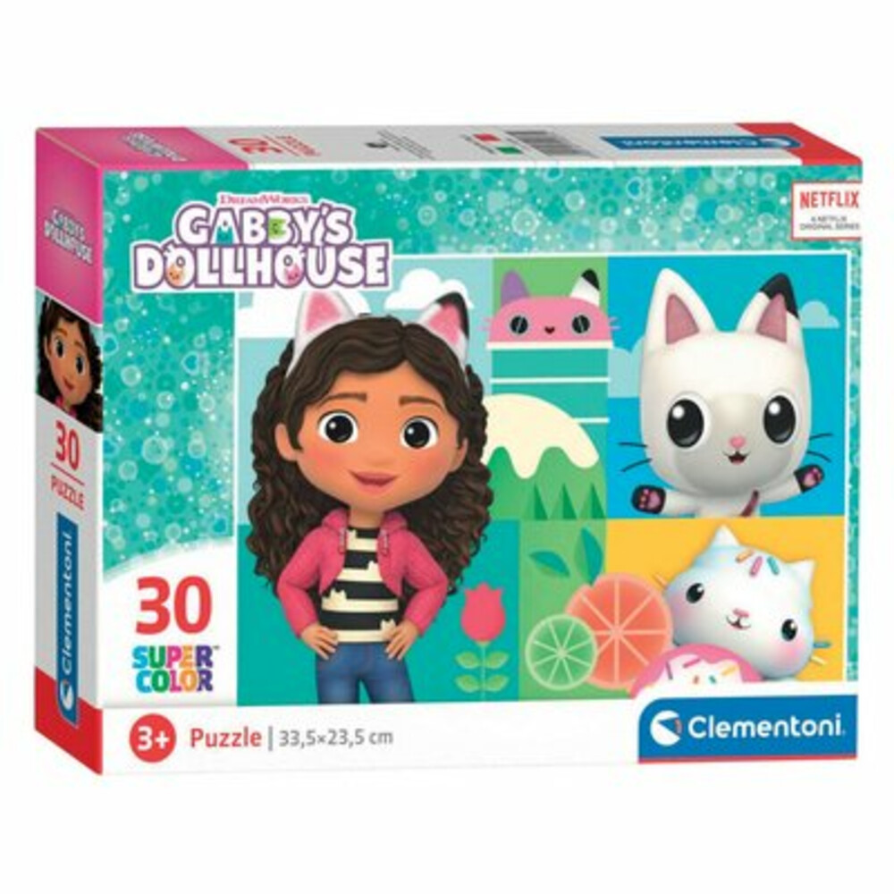 Clementoni Puzzel Gabby's Dollhouse 30 Stukjes