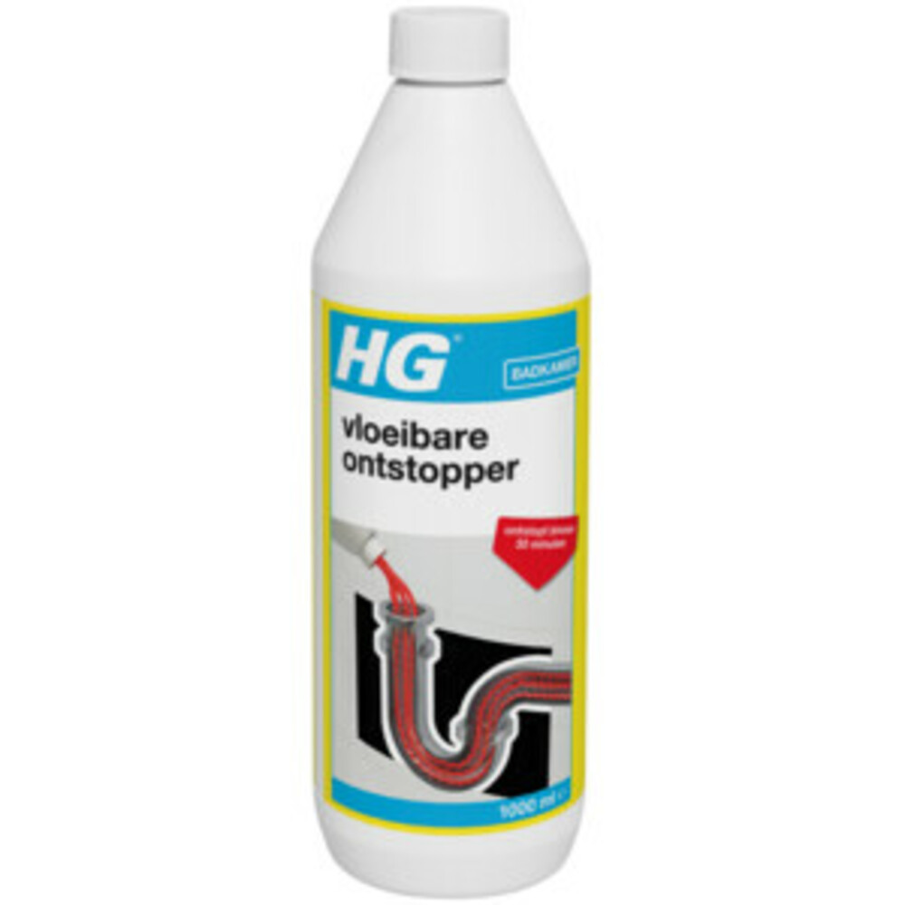 HG vloeibare ontstopper 1L fles