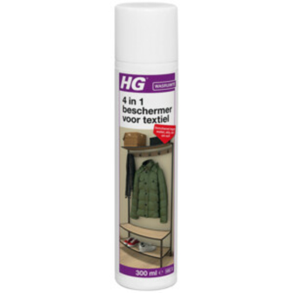 6x HG 4 in 1 Beschermer Voor Textiel 300 ml