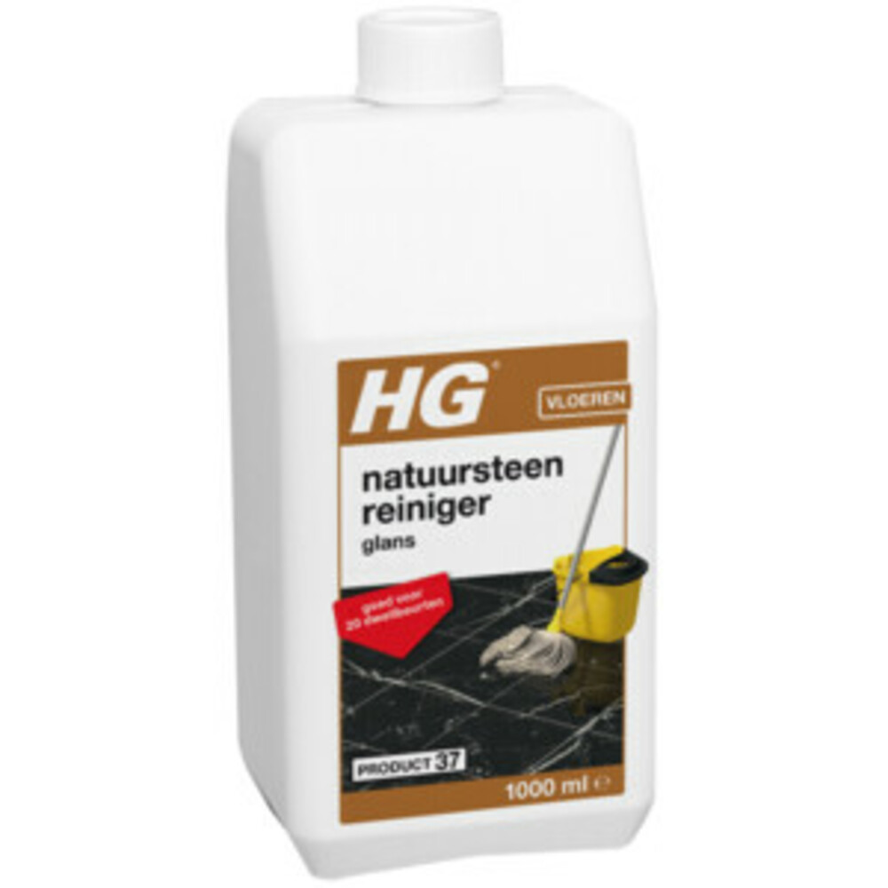 6x HG Natuursteenreiniger Glans 1 liter