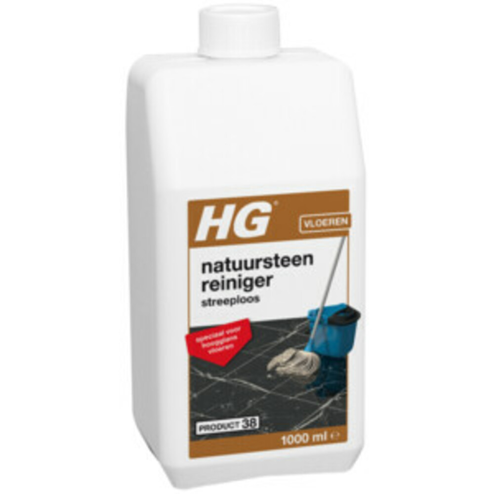 6x HG Natuursteenreiniger Streeploos 1 liter