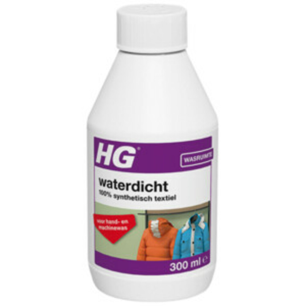 6x HG Waterdicht voor 100% Synthetisch Textiel 300 ml