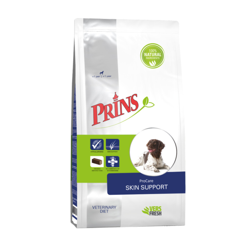 Prins ProCare Veterinary Dieet Geperst Skin Support 12 kg