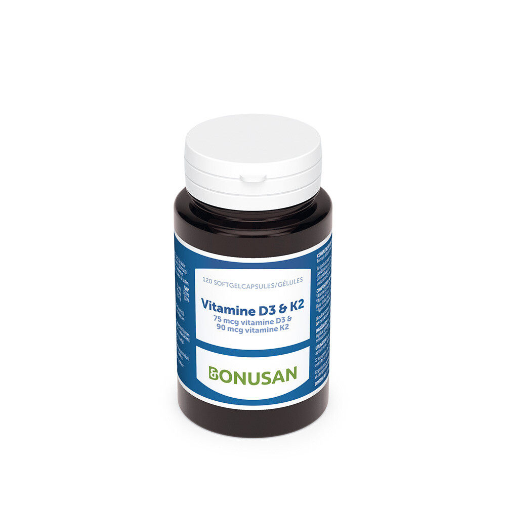 Bonusan Vitamine D3&K2 120 softgels