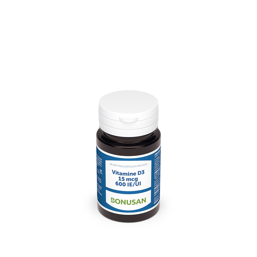 Bonusan Vitamine D3 15 mcg-600 IE 90 softgels