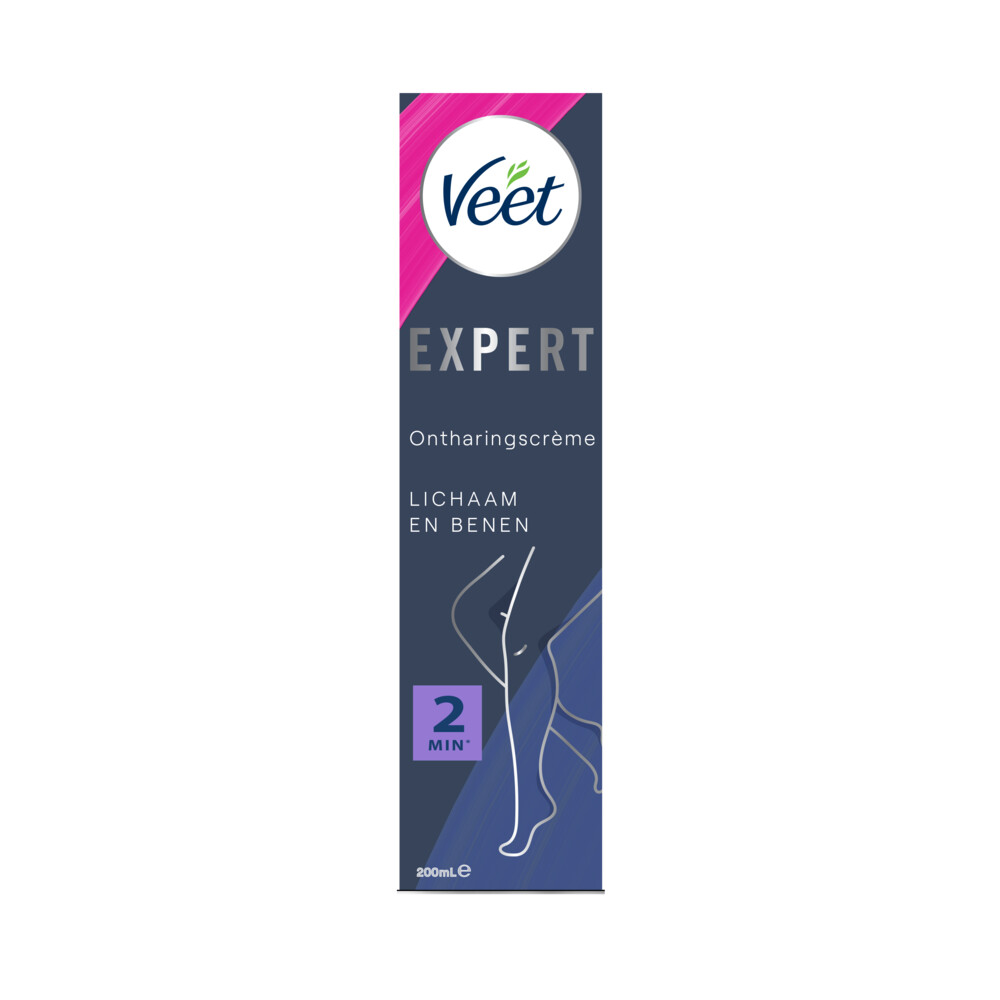 3x Veet Expert Ontharingscrème Benen 200 ml