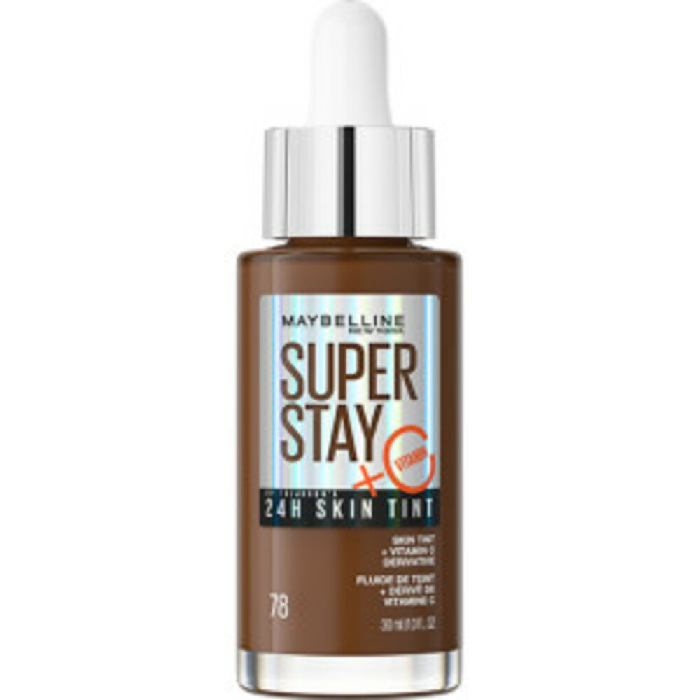3x Maybelline SuperStay 24H Skin Tint Foundation 78 30 ml