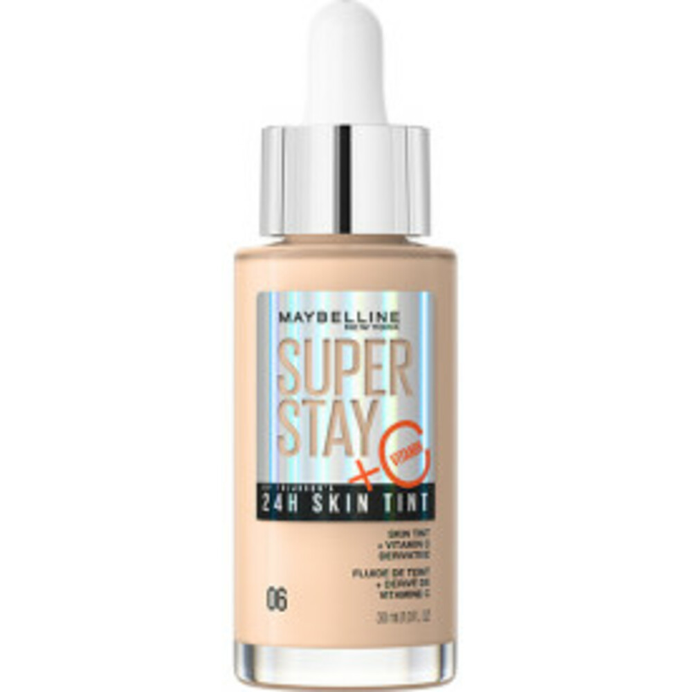 2x Maybelline SuperStay 24H Skin Tint Foundation 06 30 ml