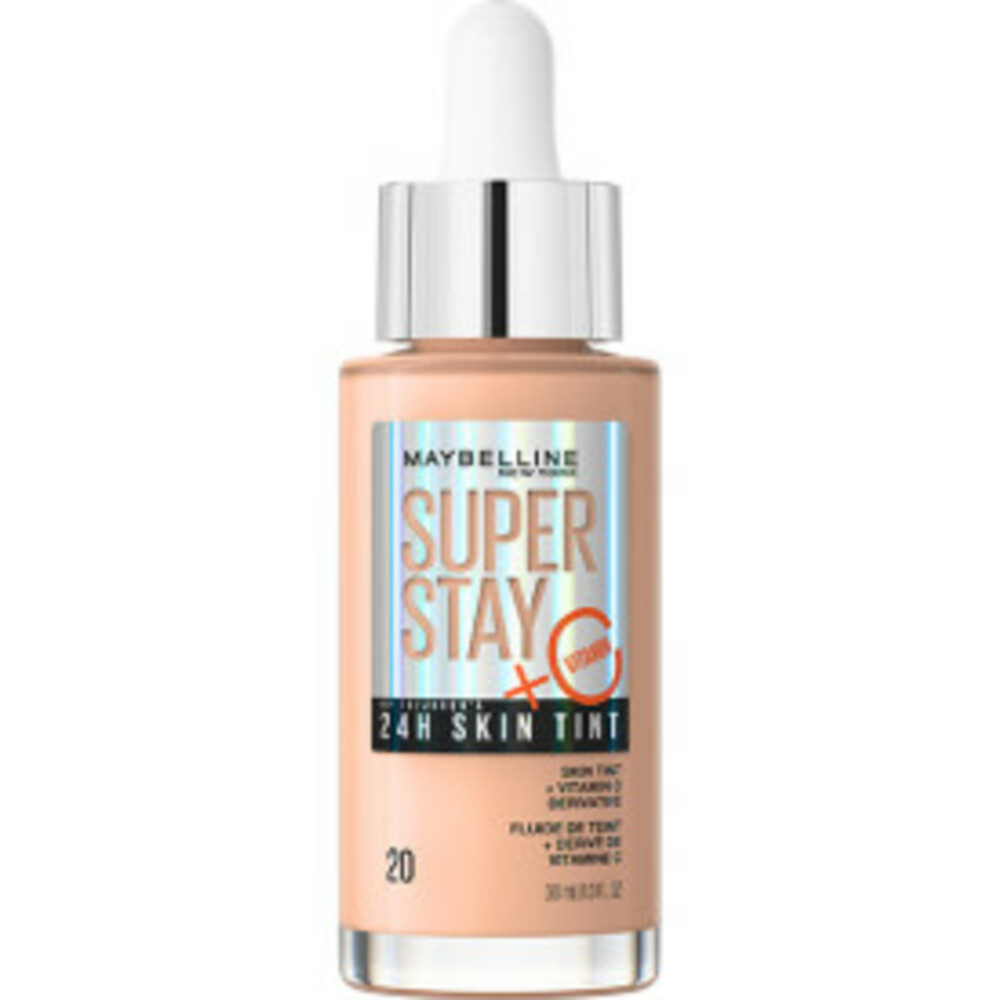 Maybelline SuperStay 24H Skin Tint Foundation 20 30 ml