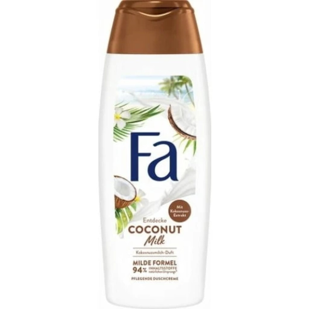 6x Fa Douchegel Coconut Milk 250 ml
