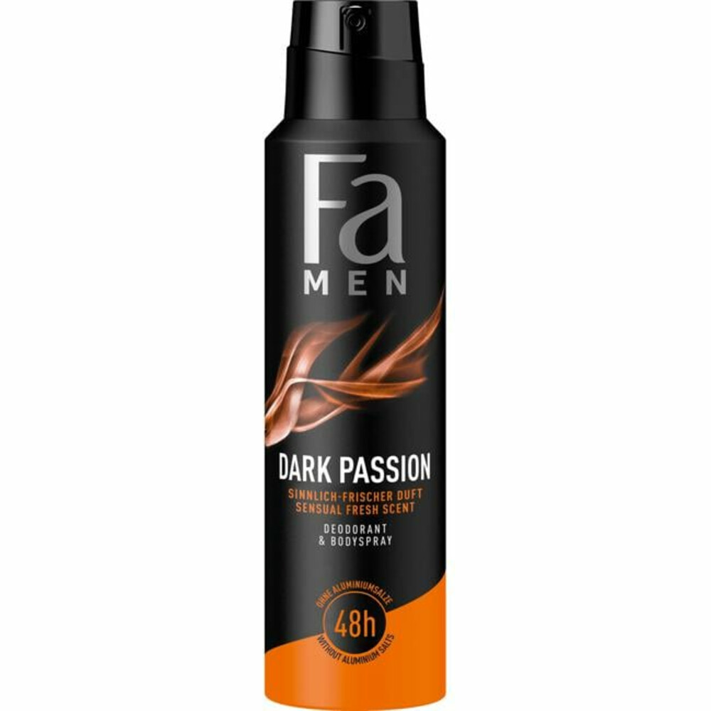 Fa Men Deodorant Spray Dark Passion 150 ml
