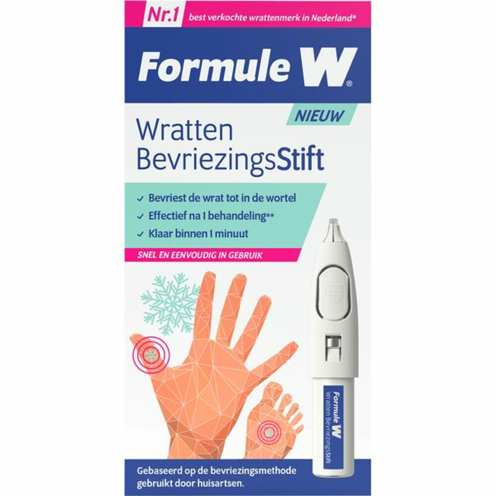 3x Formule W Wratten Bevriezingsstift 15 ml