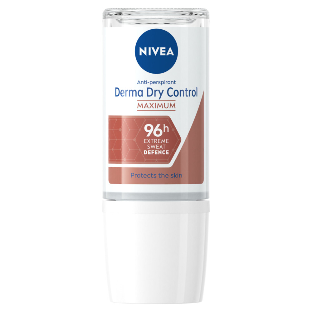 3x Nivea Anti- Transpirant Roller Derma Dry Control 50 ml