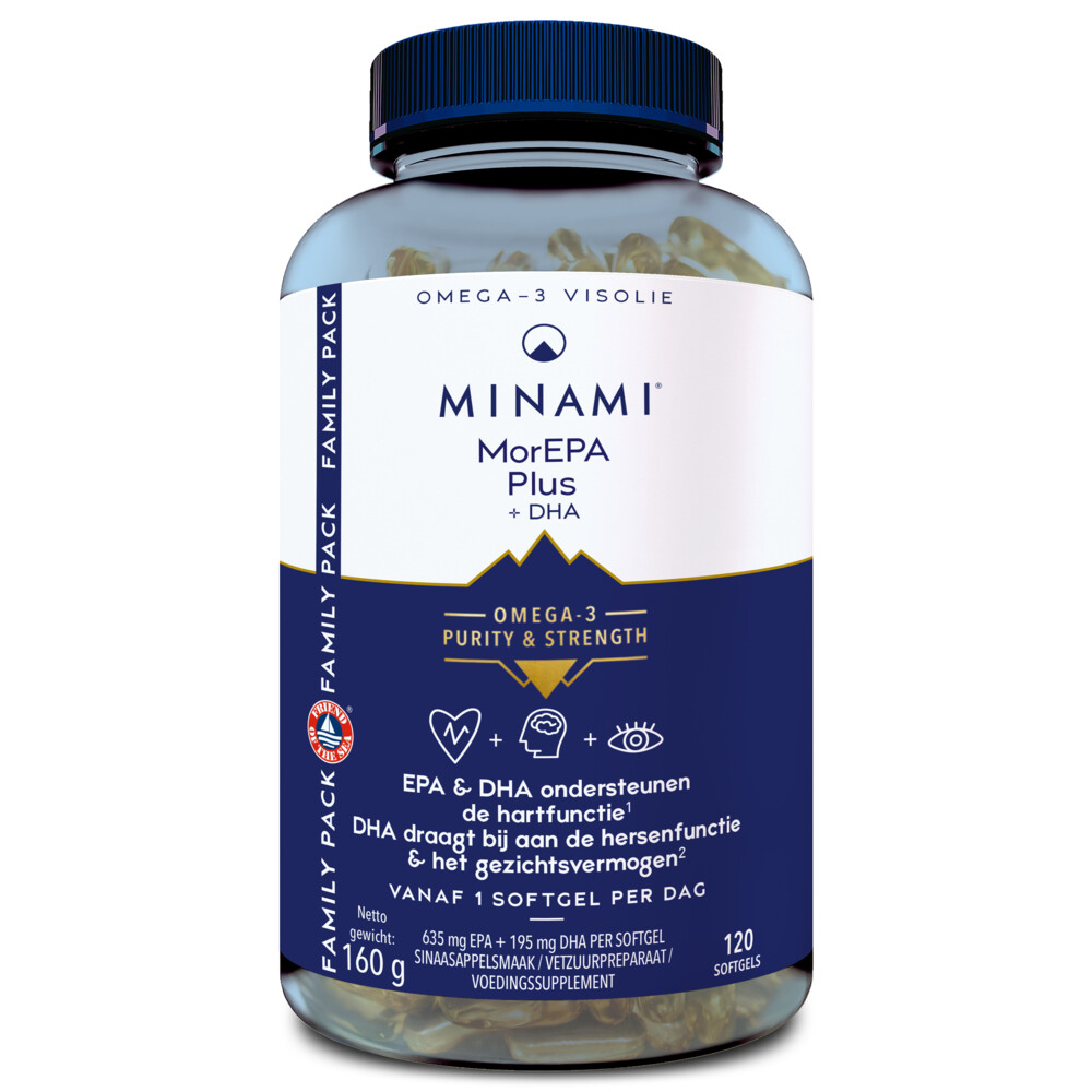 Minami MorEPA Plus 120 softgels