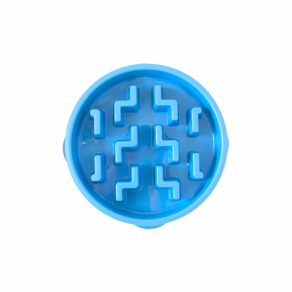 Outward Hound Dog Fun Feeder Notch Large Blauw 26 x 26 x 5 cm