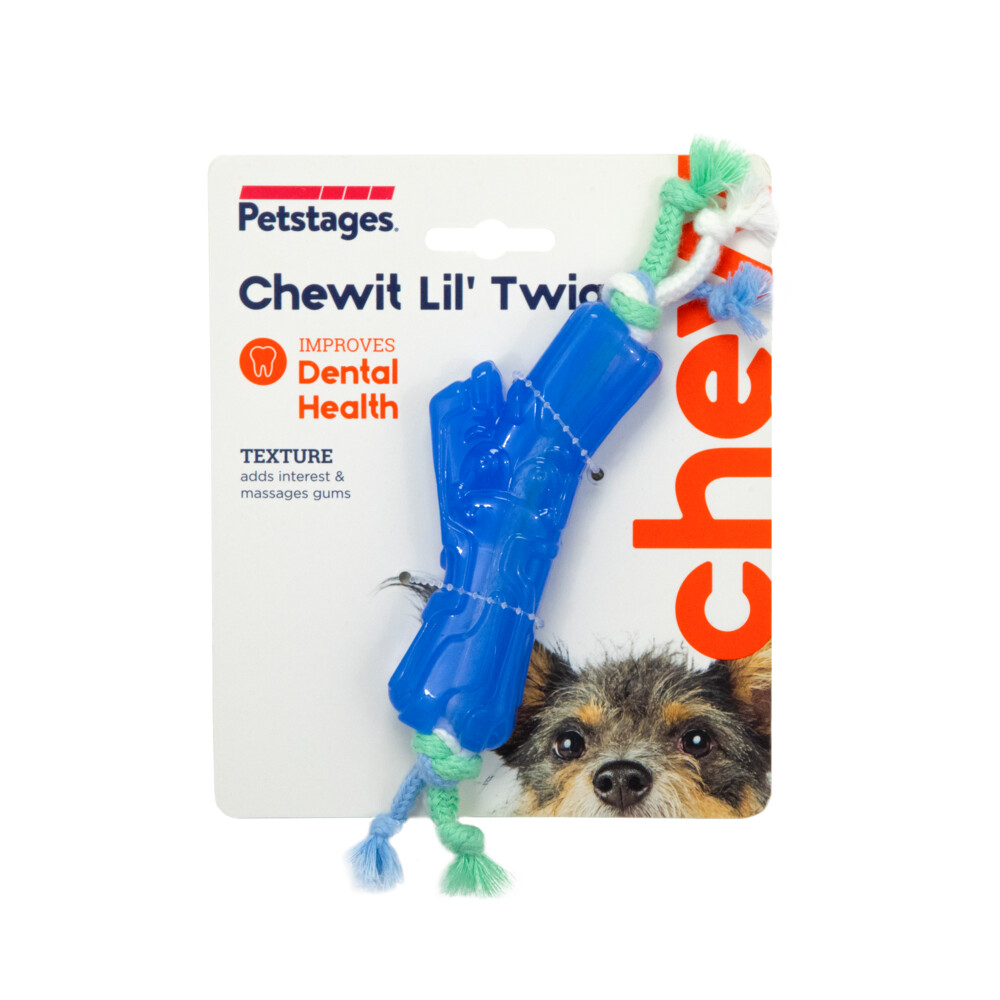 Petstages Dog Chewit Lil'Twig Turquoise 16,5 x 14,0 x 2,5 cm