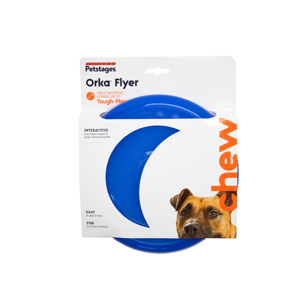 Petstages Dog Orka Flyer Pet Specialty Blauw 21,6 x 24,1 x 2,8 cm