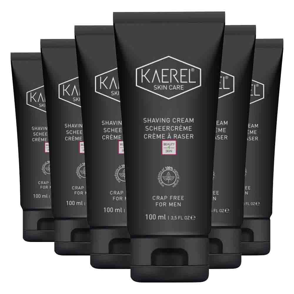 6x Kaerel Scheercréme 100 ml