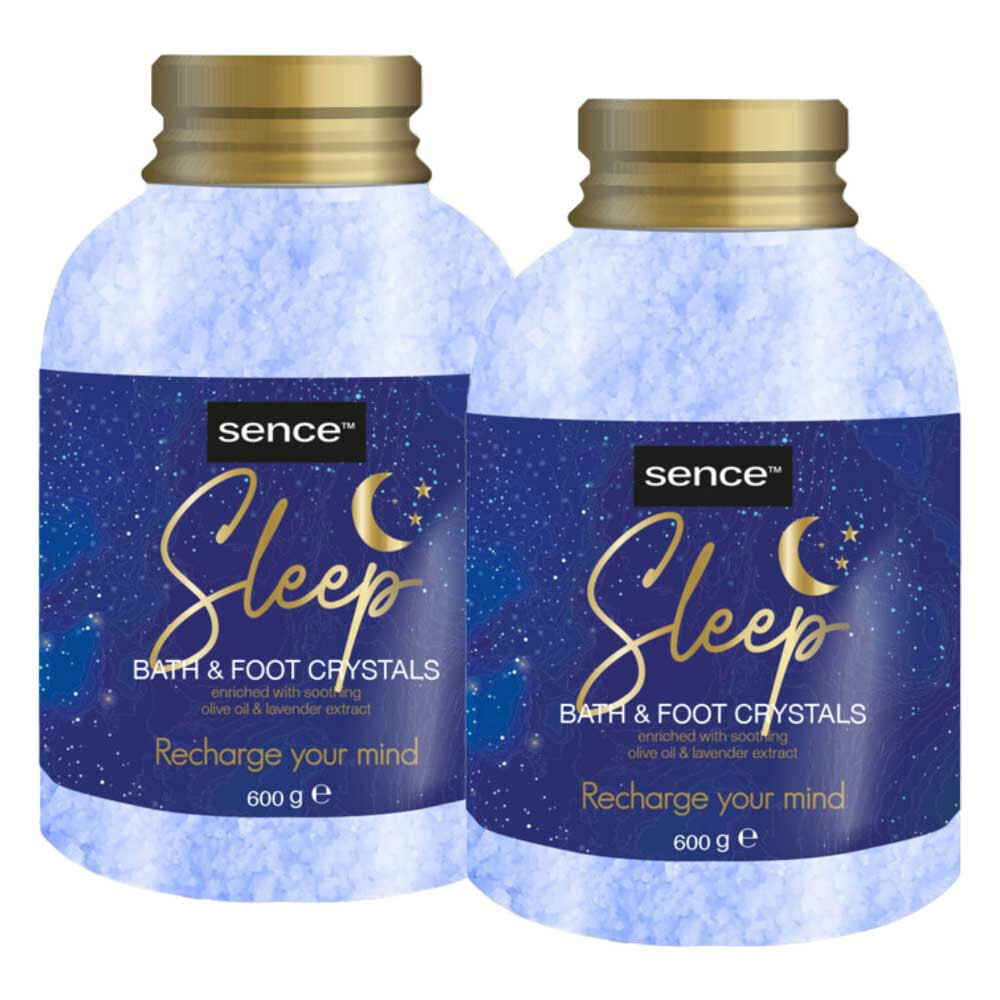 2x Sence Of Wellness Badkristallen Sleep 600 gr