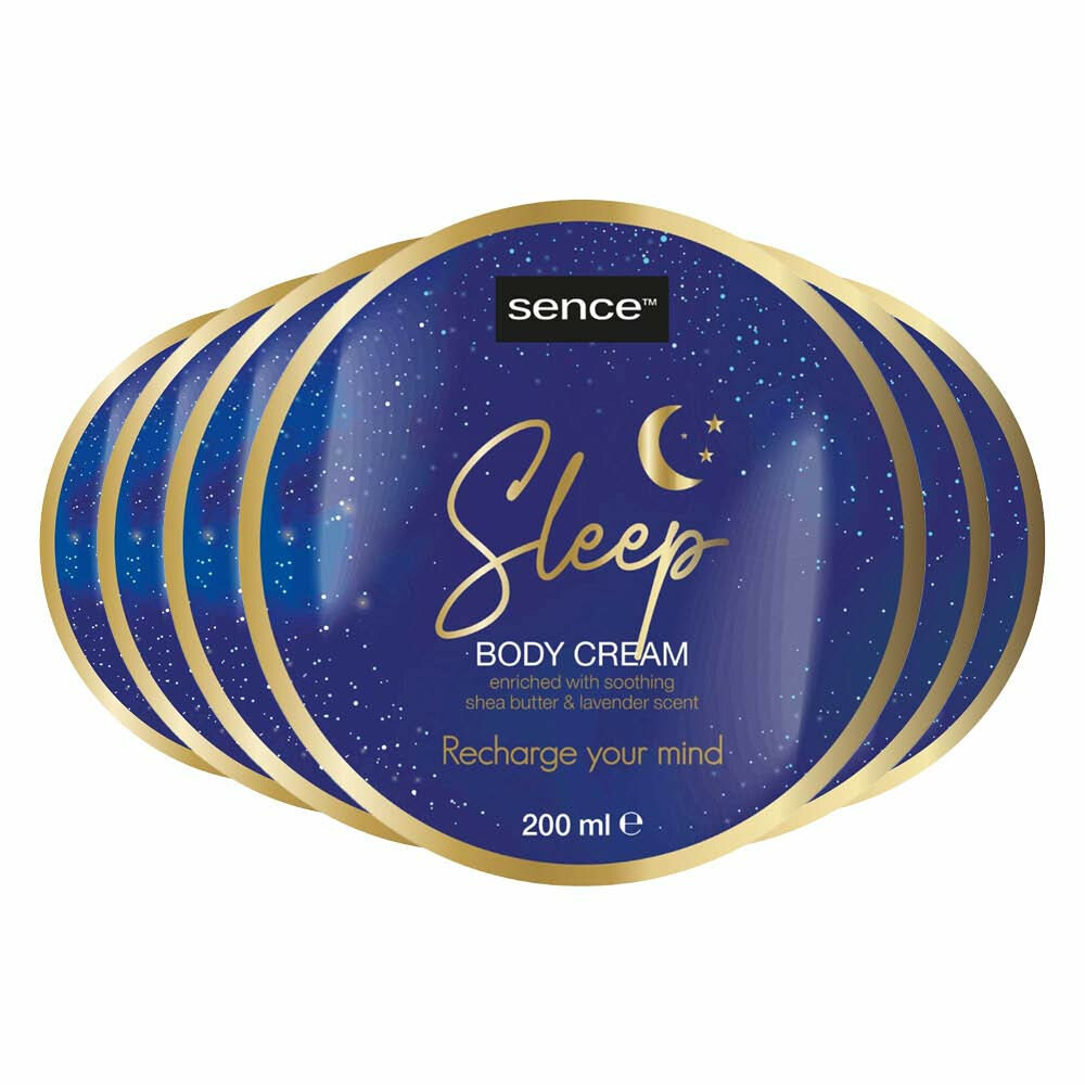 6x Sence Wellness Body Crème Sleep 200 ml