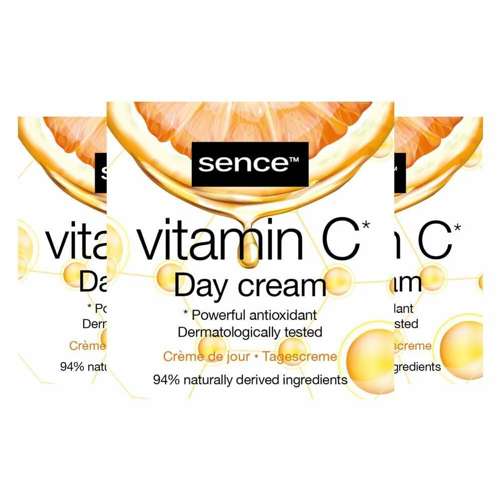 3x Sence Dagcréme Vitamine C