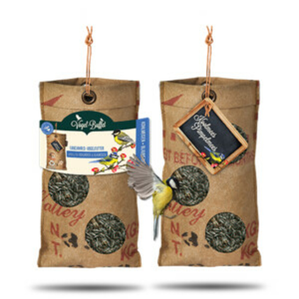 Baza Vogel- Buffet Rags Koolmees & Pimpelmezen 300 gr | Plein.nl