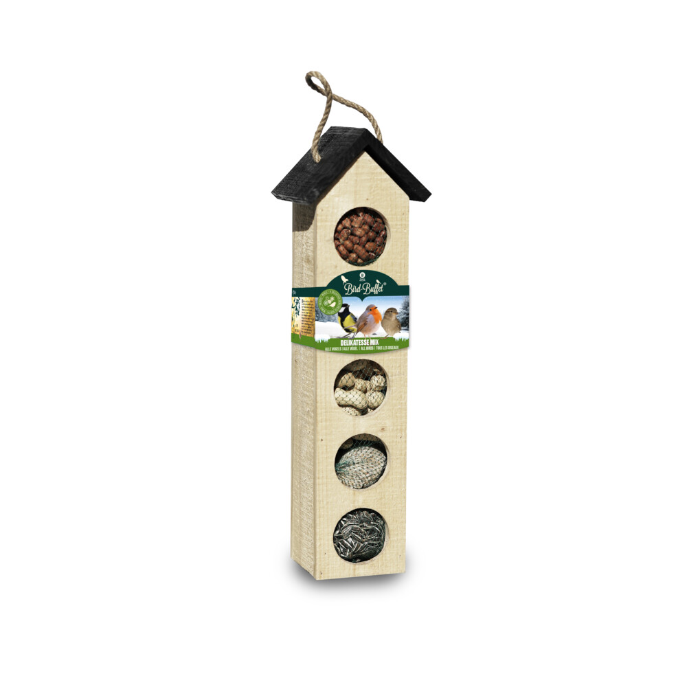 Baza Bird-Buffet Chalet 5 Feeder FSC- Hout Mix XL