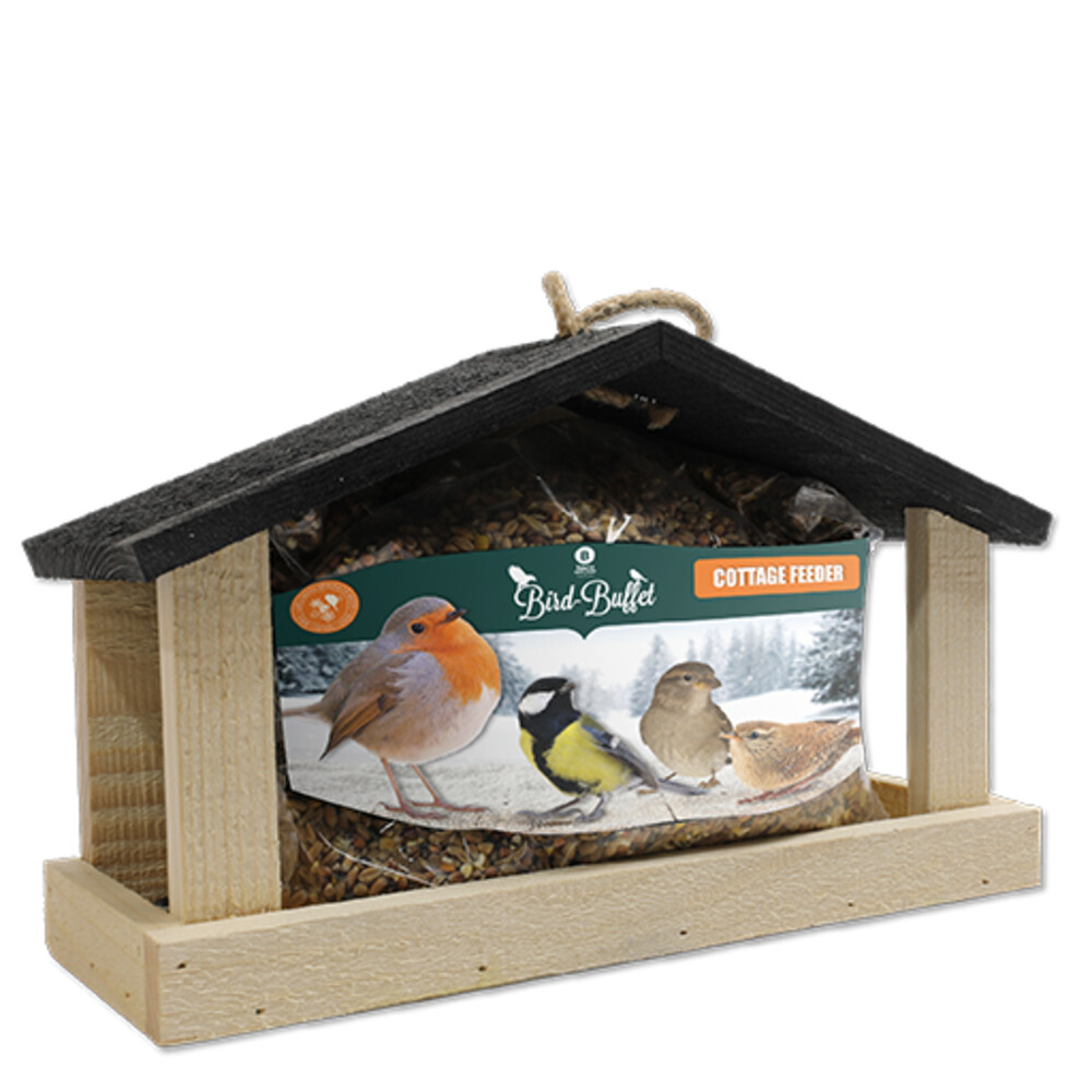 Baza Bird-Buffet Cottage met 750 gr Zadenmix