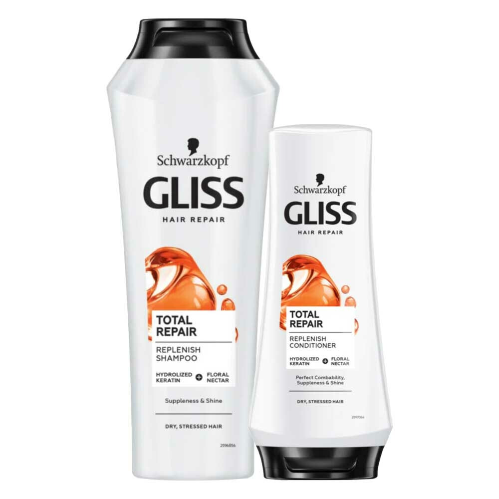 Gliss Total Repair Shampoo&Conditioner Pakket